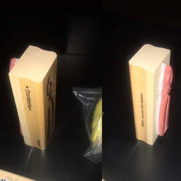 Craft supplies: 5 rubber stamps & accessories - Picture 7 of 16